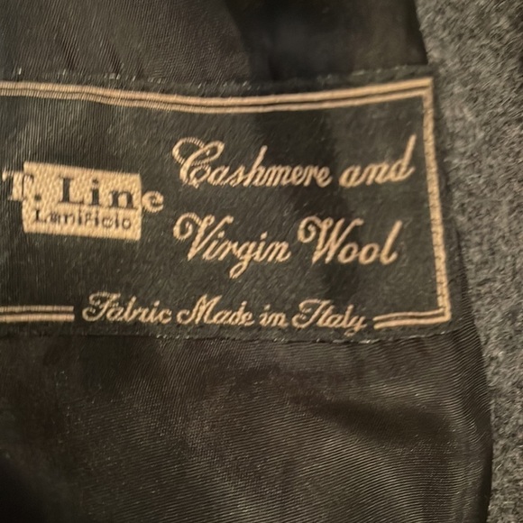 Steinbock 🔥SALE🔥Tyrol/Austria black and grey Cashmere and Virgen  Wool coat - Picture 12 of 14